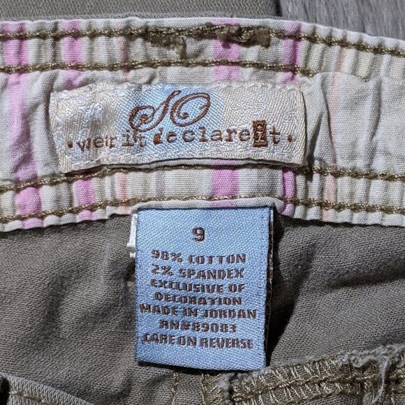 (3/$27) So Wear It Declare It Khaki Cropped Pants - Picture 4 of 5